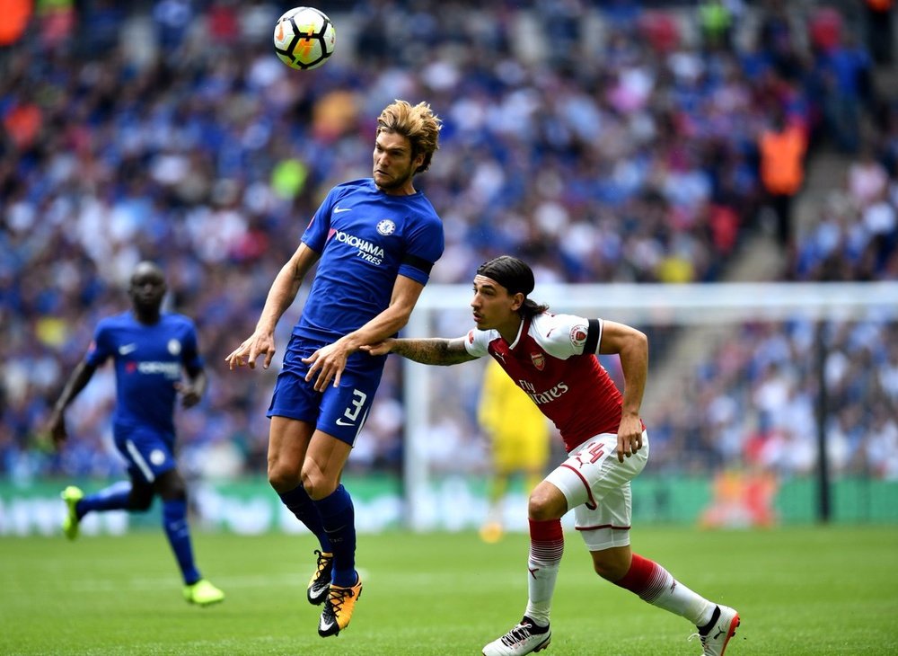 Arsenal e Chelsea empataram em 2-2. Twitter/Chelsea