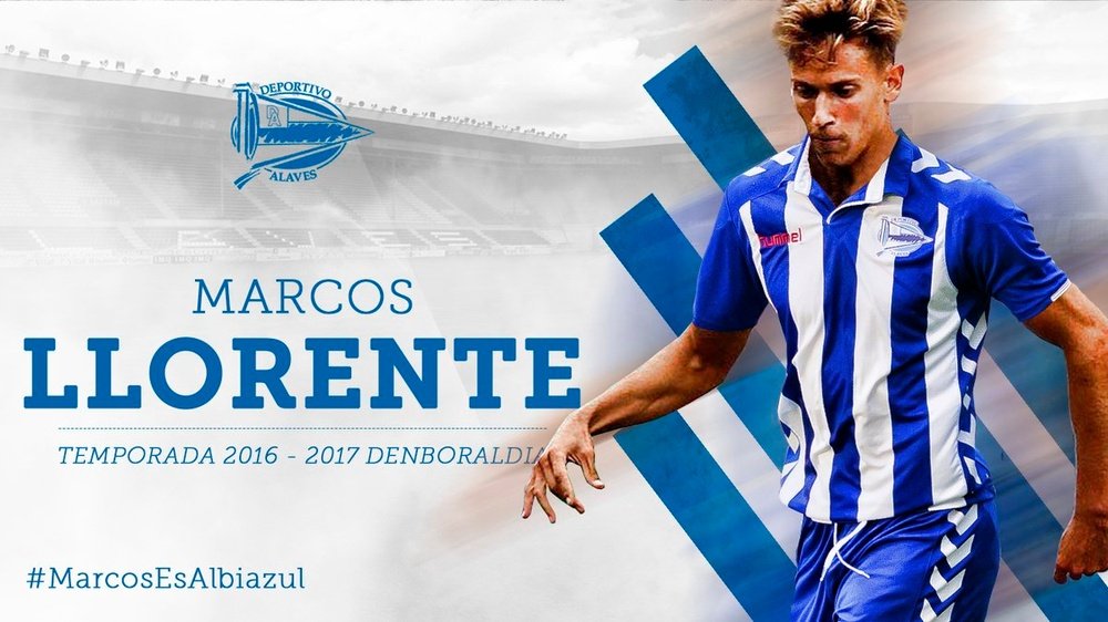 Marcos Llorente, nuevo jugador del Alavés. Alaves
