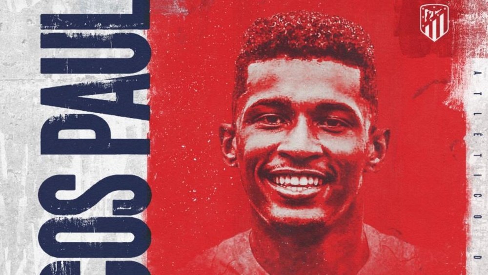 Marcos Paulo is an Atletico Madrid player. Twitter/Atleti