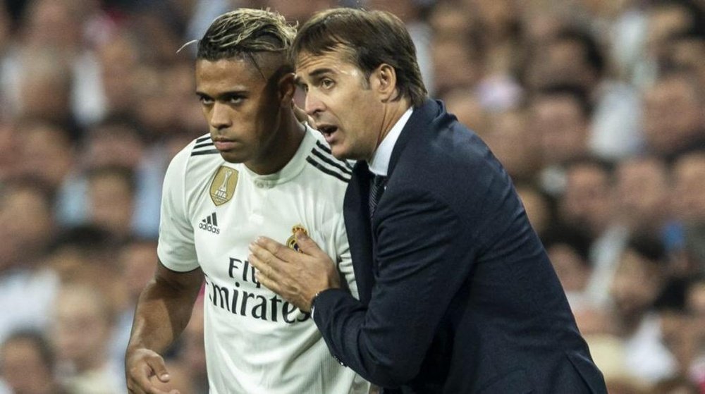Mariano looks set to be one of the Real Madrid players sold in January. EFE