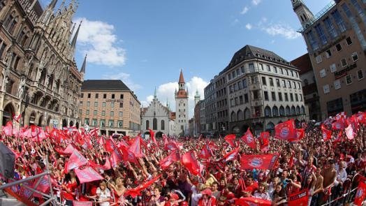 El Bayern ya tiene todo preparado para celebrar la Bundesliga