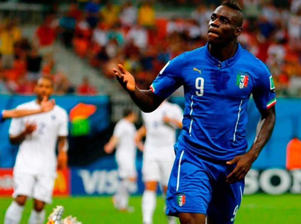 Balotelli was left out of Italy's squad for their two friendlies. AFP