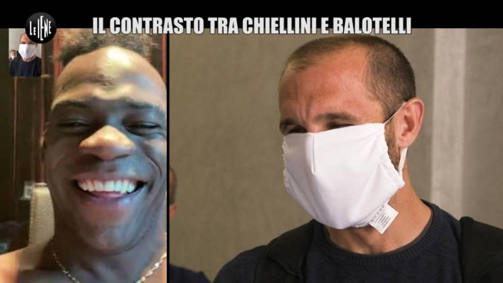 Paz entre Balotelli y Chiellini. LeIene