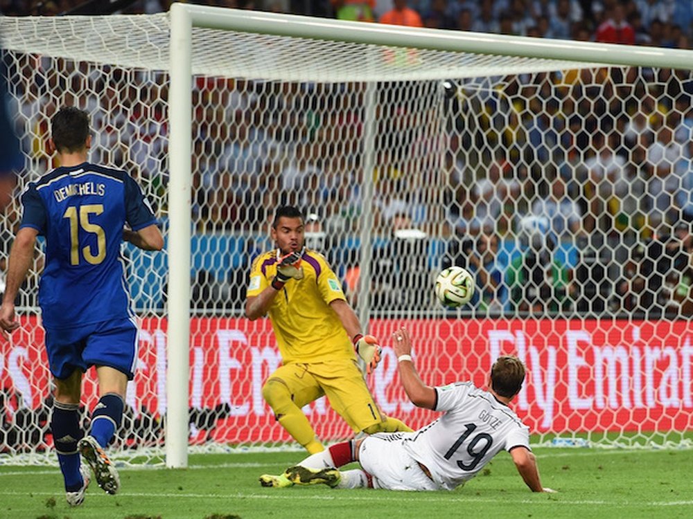 Götze incendió las redes recordando su gol a Argentina. EFE/EPA