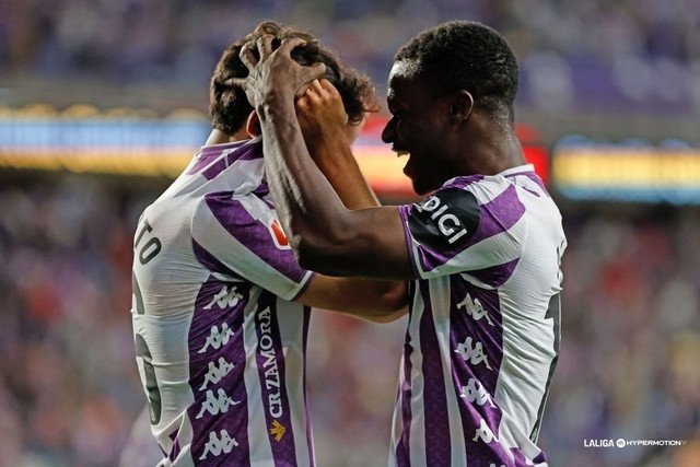 El Real Valladolid sumó la tercera victoria de la temporada. LaLiga