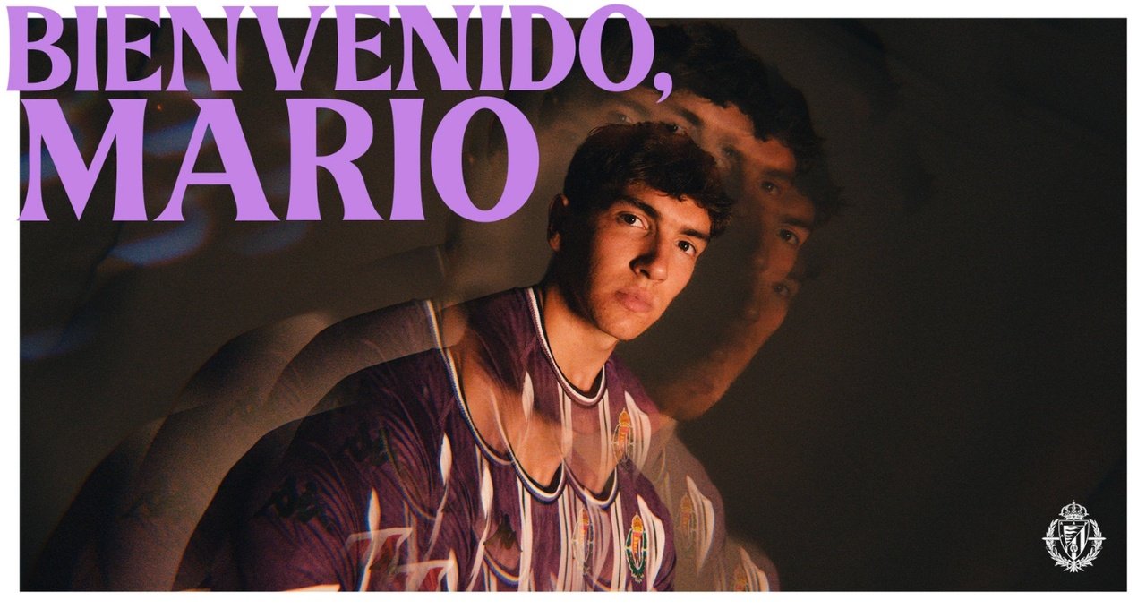Valladolid have secured the loan of Mario Martin from Real Madrid's youth academy. RealValladolid