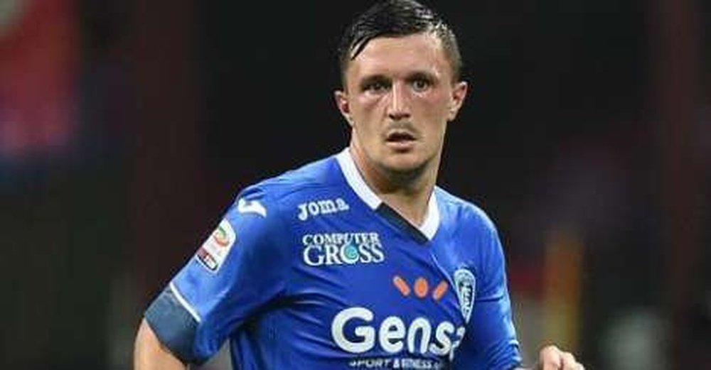 Mario Rui, en un partido con el Empoli. Twitter