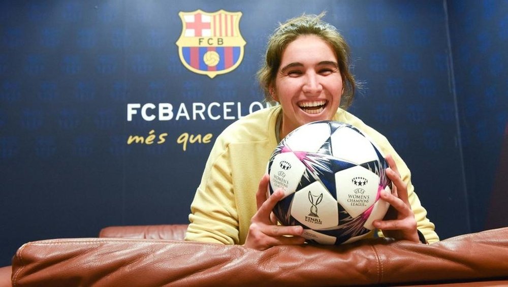 Mariona estuvo cuatro meses de baja por una lesión de rodilla. FCBarcelona