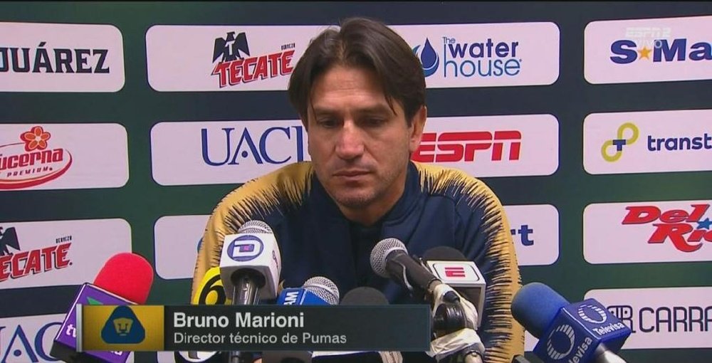 Marioni se encaró con un aficionado. Captura/ESPN