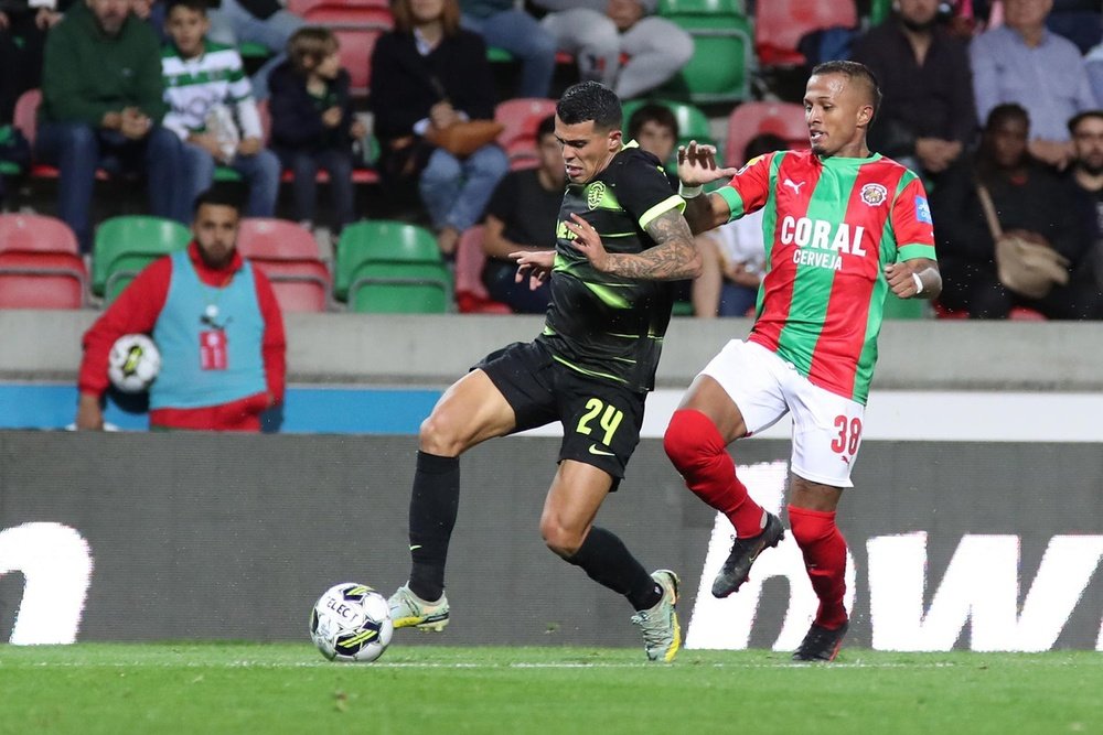 Maritimo derrota o Sporting CP.EFE