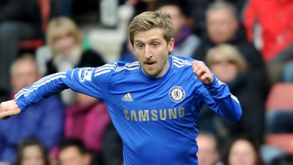 Marko Marin, during a game with Chelsea.
