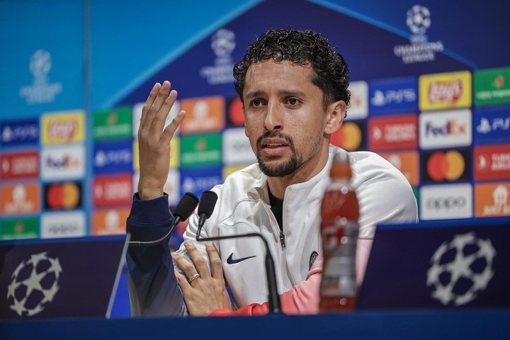 Marquinhos will be playing in the Champions League semi-finals for the third time. EFE