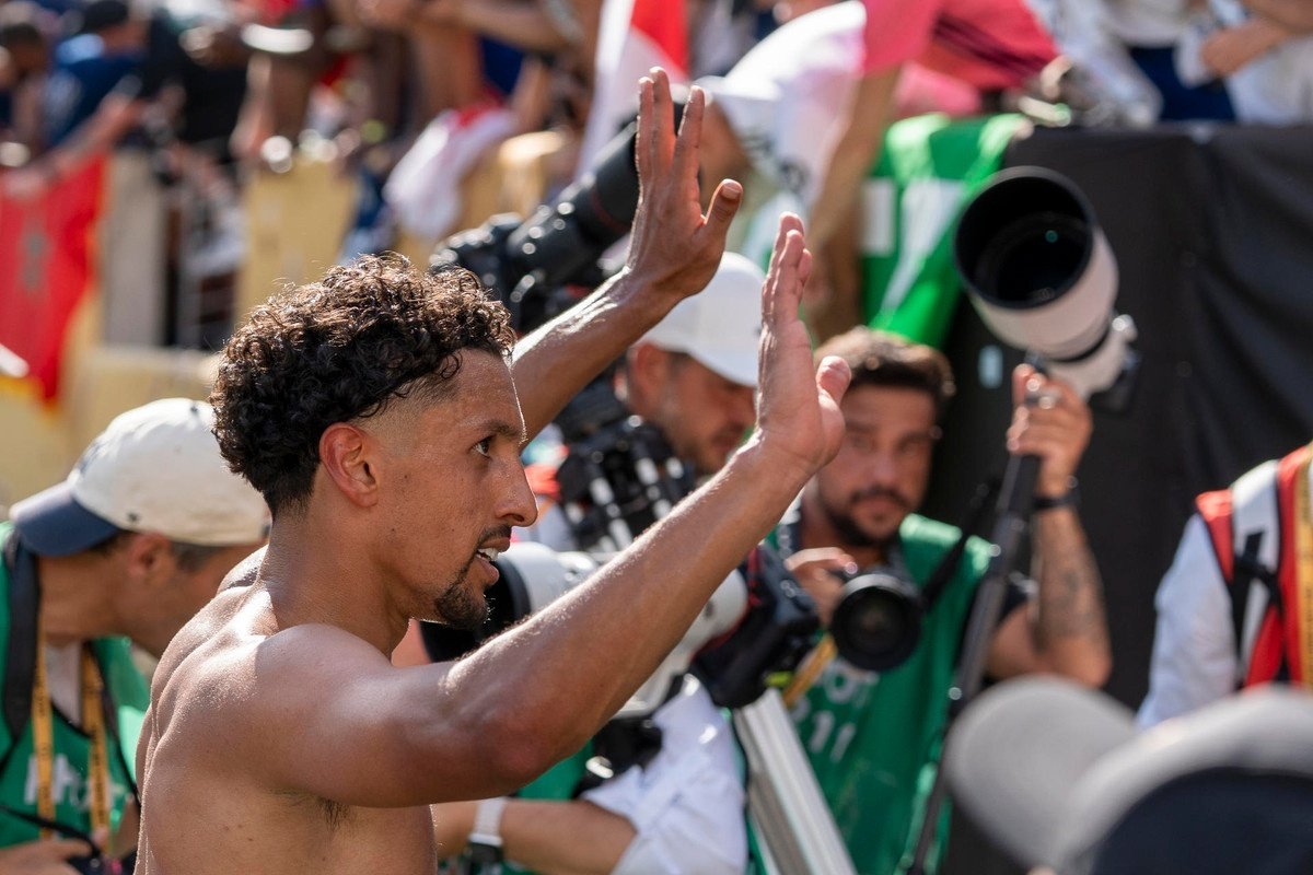 Marquinhos praised his teammates before the final. EFE