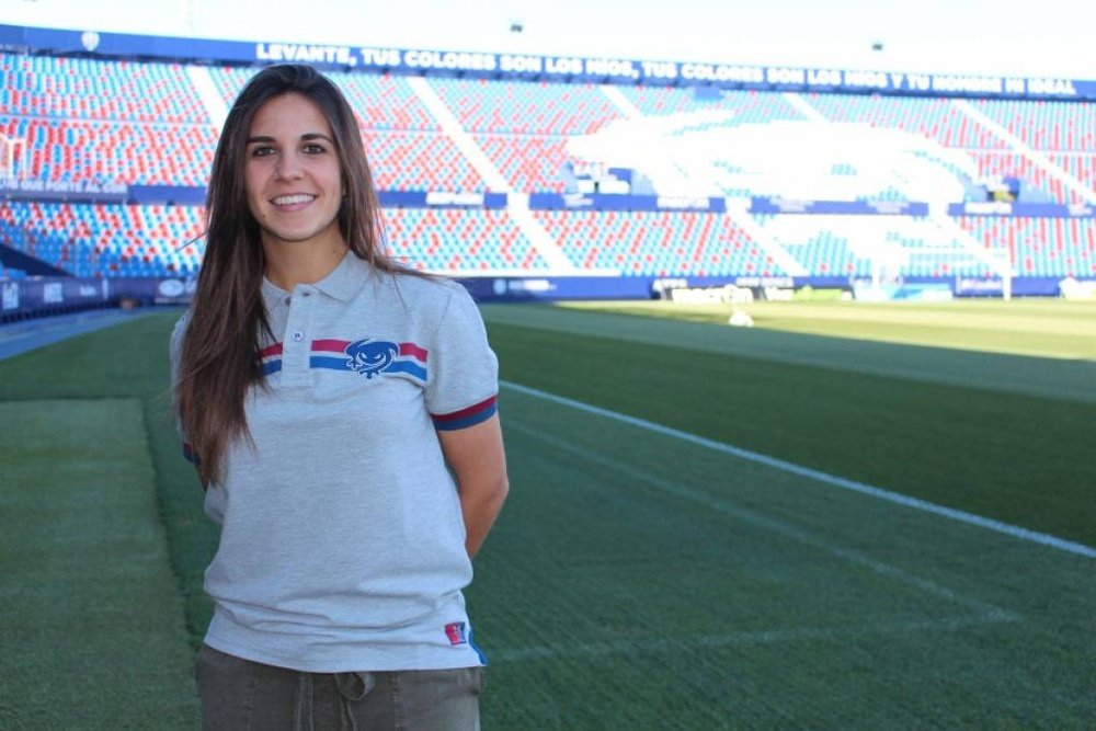 Marta Cardona confía en que el Levante dejará atrás su mala racha. LevanteUD