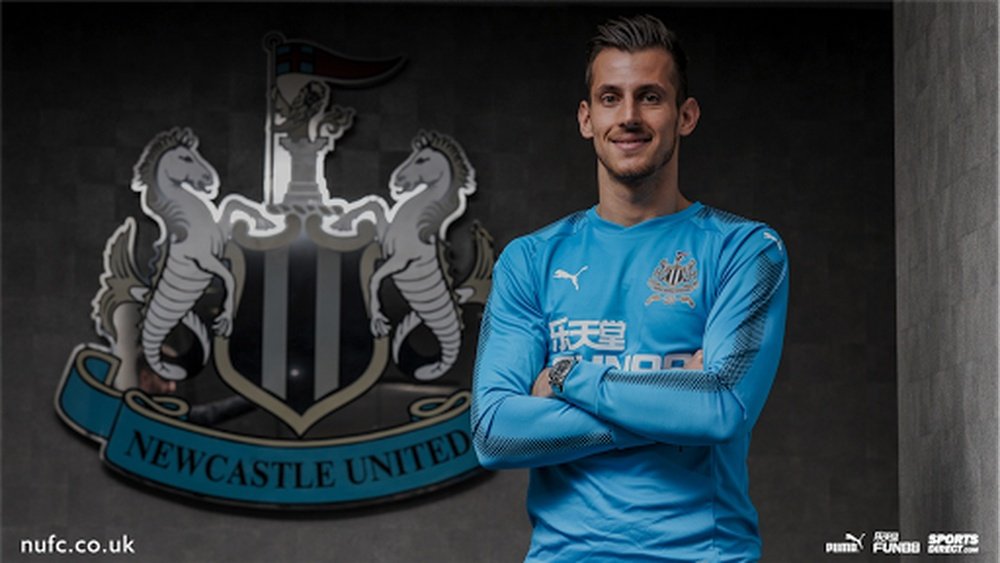Dubravka is a new signing at St James' Park. Newcastle
