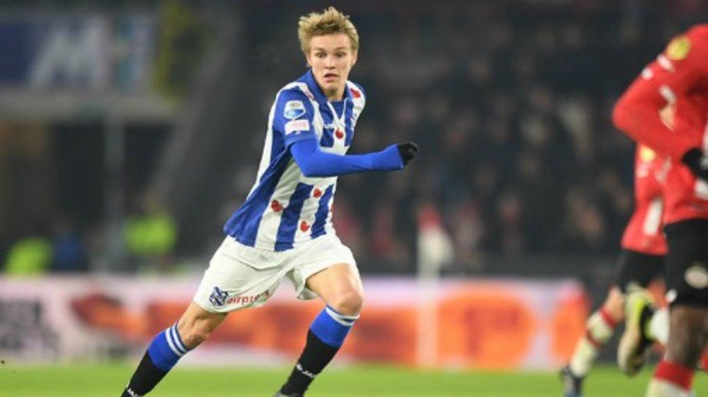 Odegaard is currently loaned to Heerenveen. EFE/Archivo