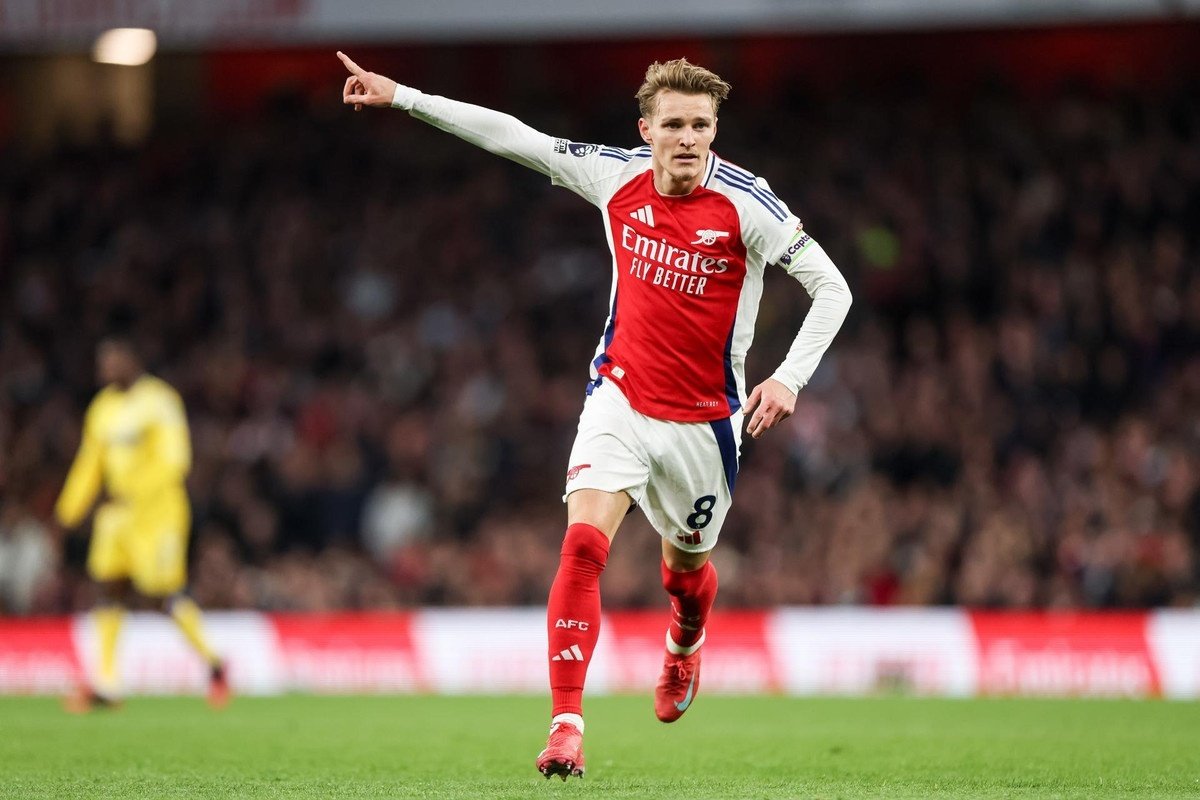 Odegaard sella el subcampeonato en el 89'. EFE