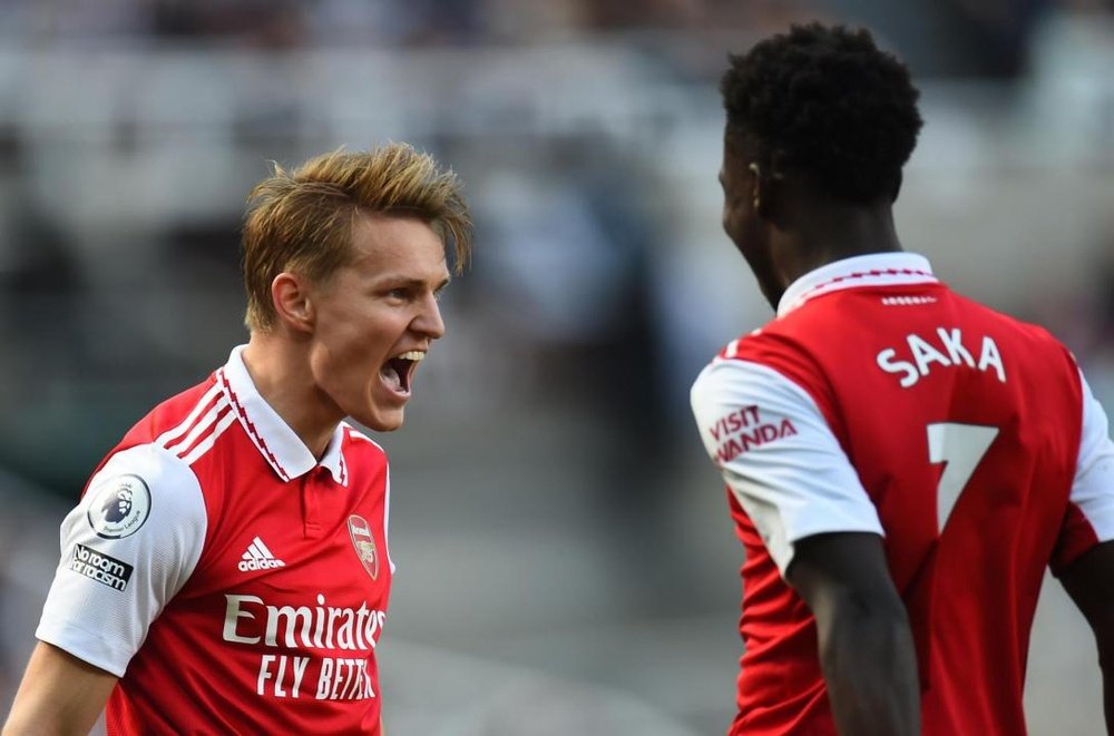 Odegaard has 15 goals this season for Arsenal. EFE