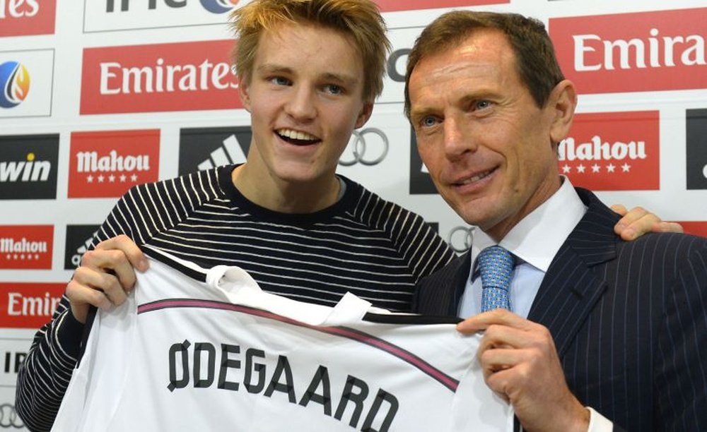 Odegaard está muy cerca de marcharse al Rennes. AFP