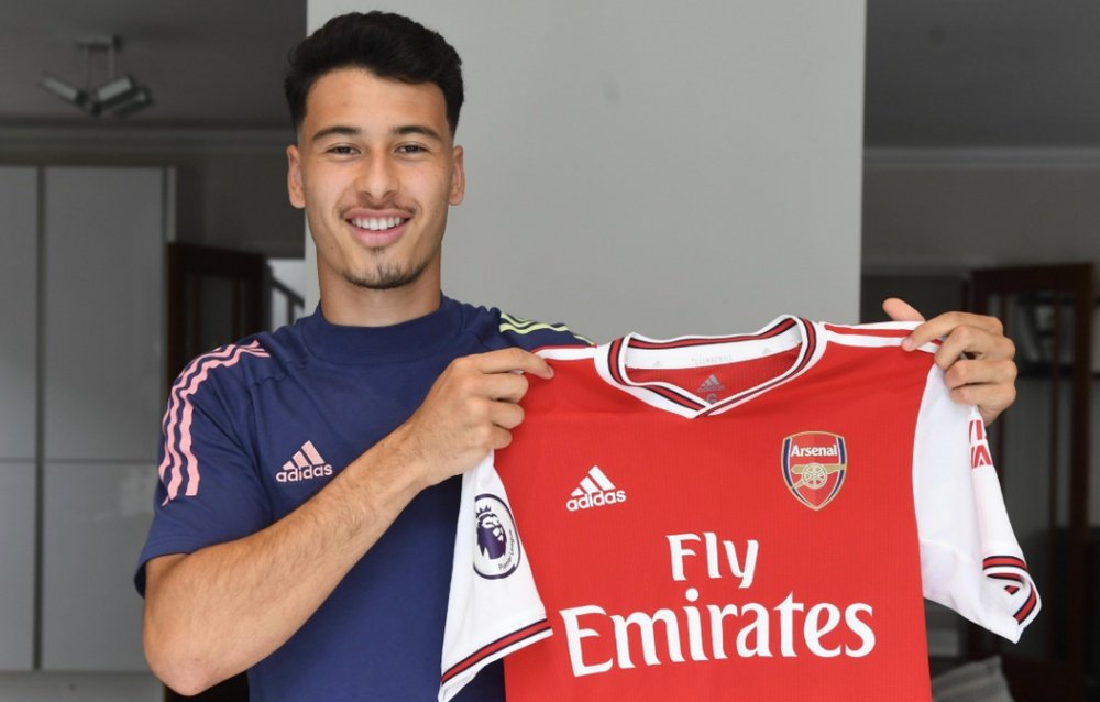 Martinelli signs new long-term contract with Arsenal. Twitter/Arsenal