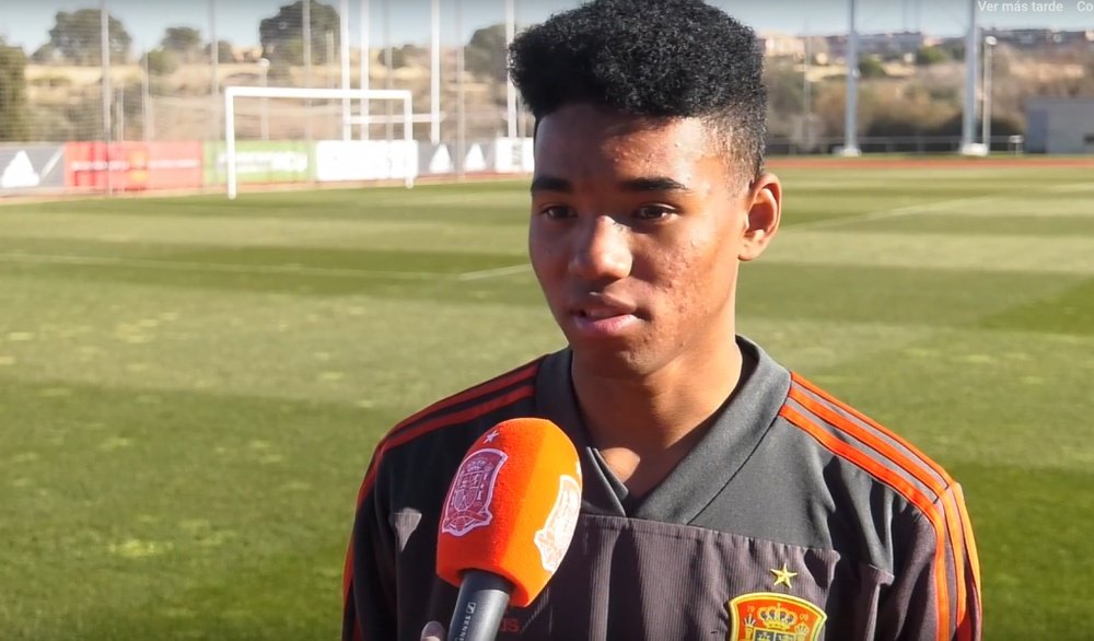 Marvin Park jugará con España. Twitter/SeFutbol