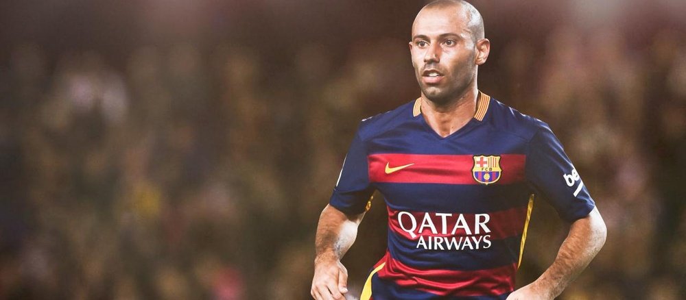 Mascherano has committed himself to Barcelona for the next three years. FCBarcelona