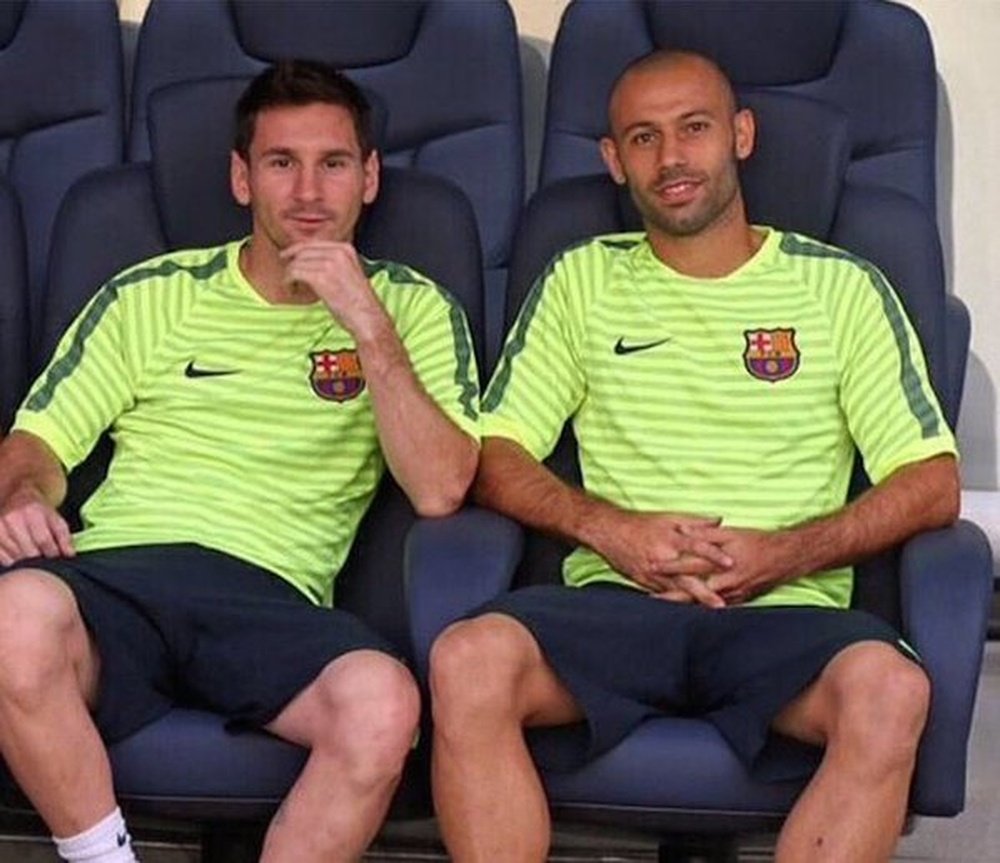 Una petición online trata que Messi permita a Mascherano chutar un penalti. Twitter