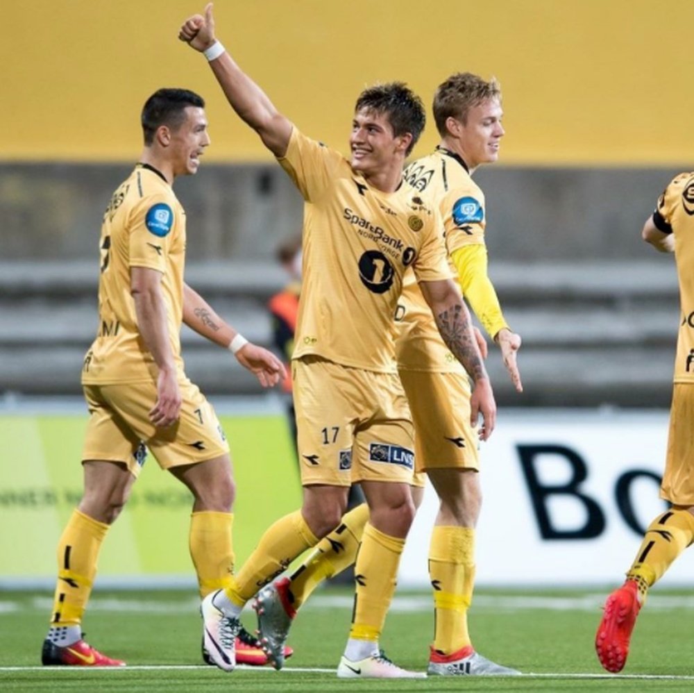 Normann made 42 appearances for Norwegian side FK Bodo/Glimt. Instagram