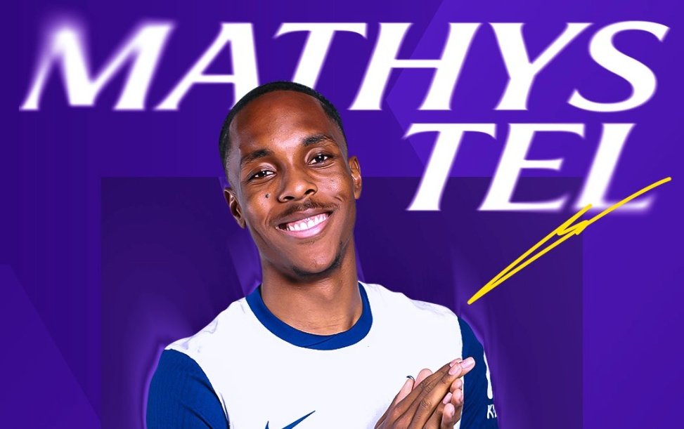 Mathys Tel eligió al Tottenham antes que a otros grandes. SpursOfficial