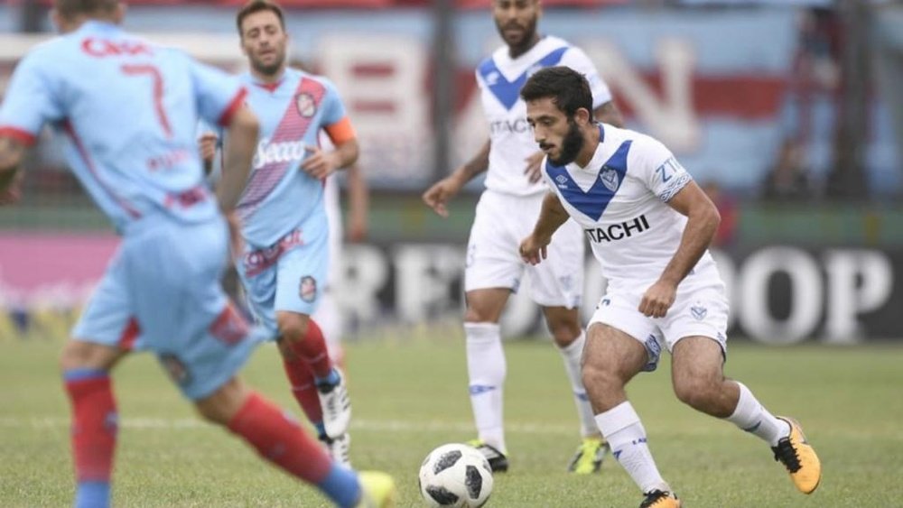 El 'Monito' Vargas, a un paso del Espanyol. AFP