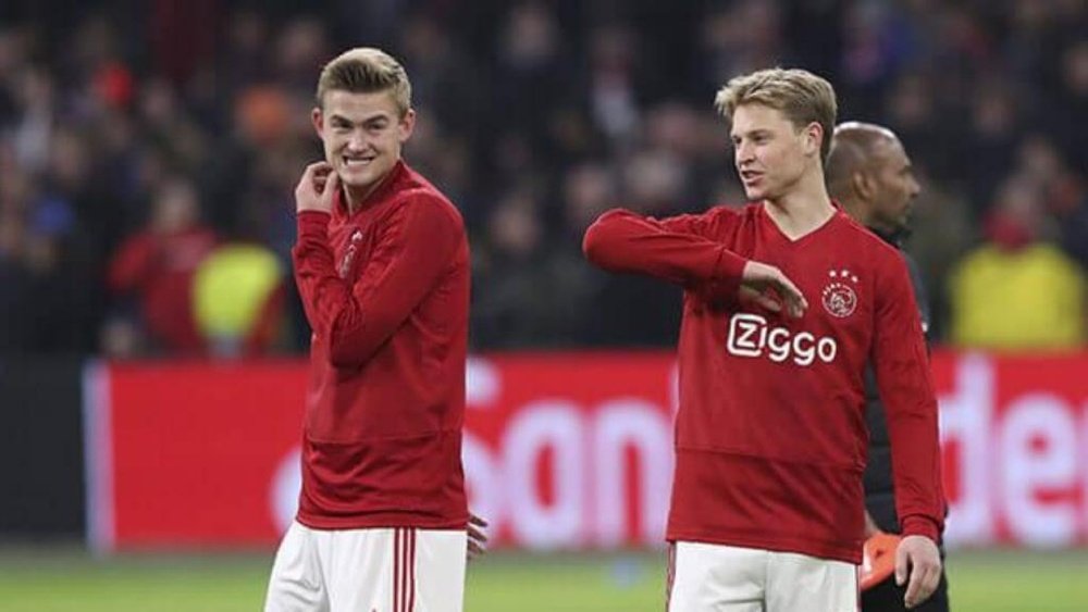 De Ligt et De Jong peinent encore à s'imposer. AFP