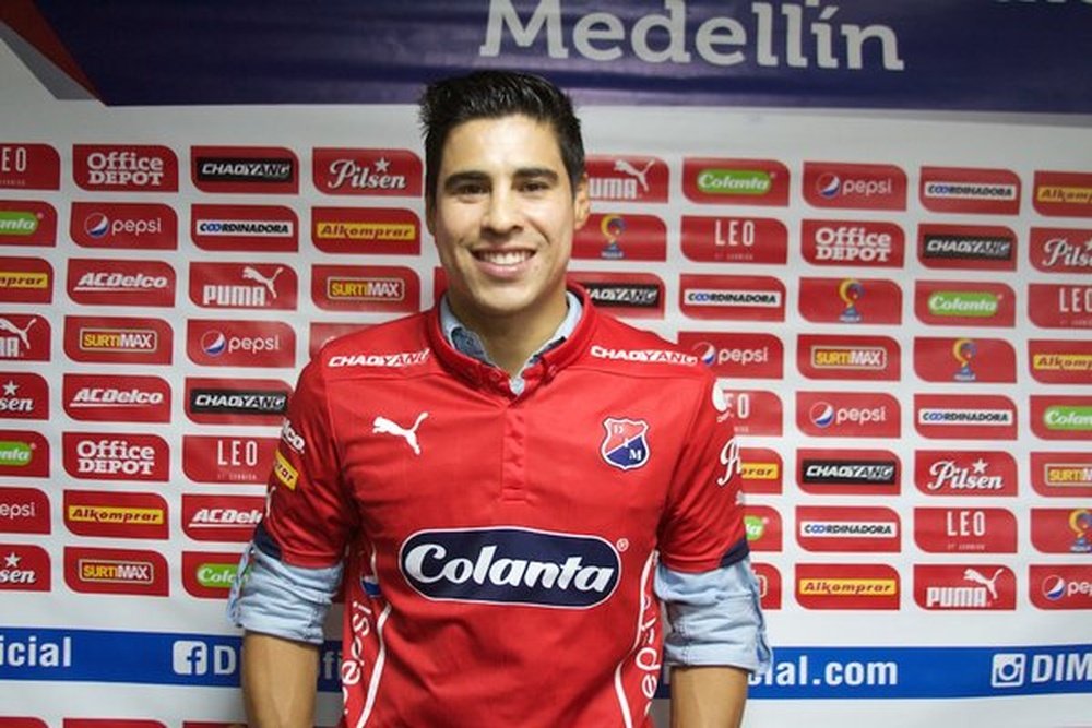 Mauricio Molina, nuevo jugador de Independiente de Medellín. Twitter