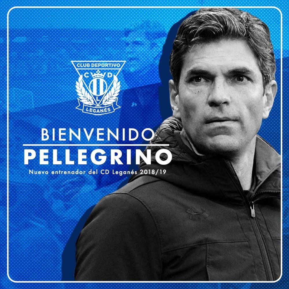 Pellegrino ya es nuevo entrenador del Leganés. CDLeganés