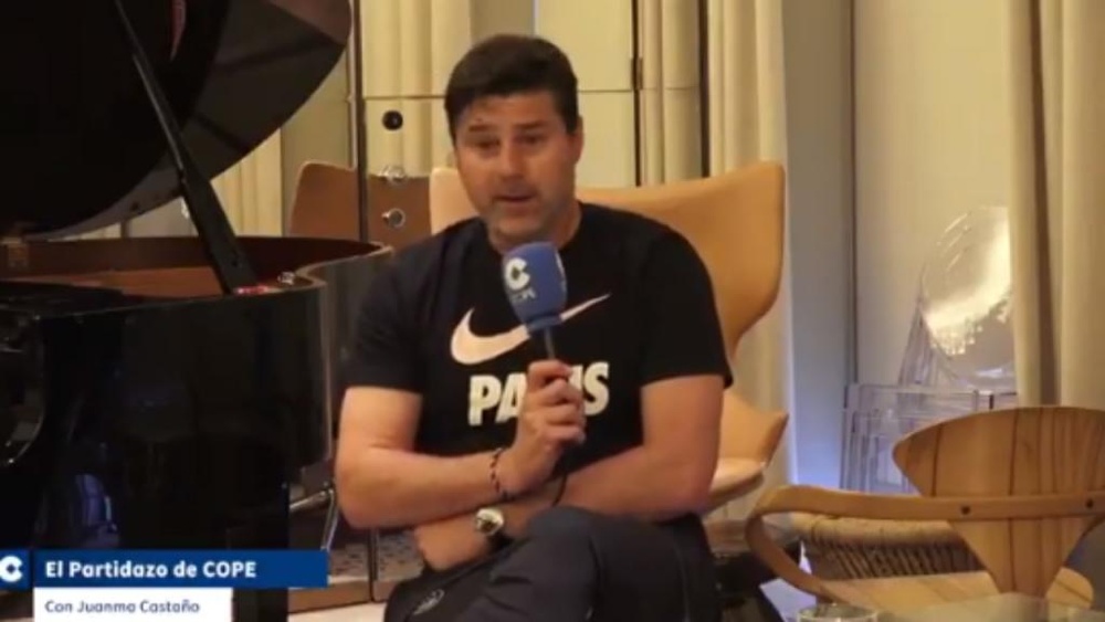 Pochettino analizó la actualidad del PSG. Captura/Twitter/partidazocope