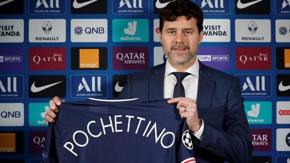 Pochettino named new coach of Paris Saint-Germain. PSG
