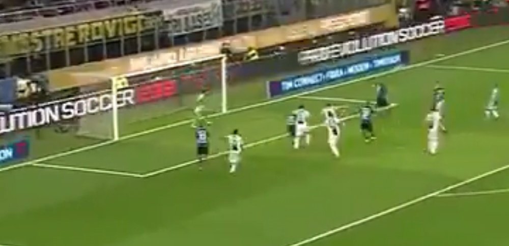 Icardi scored Inter's equaliser. AFP