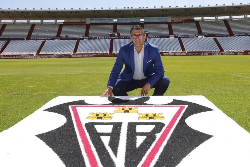 El director deportivo del Albacete confía en el potencial del nuevo fichaje. Albacete