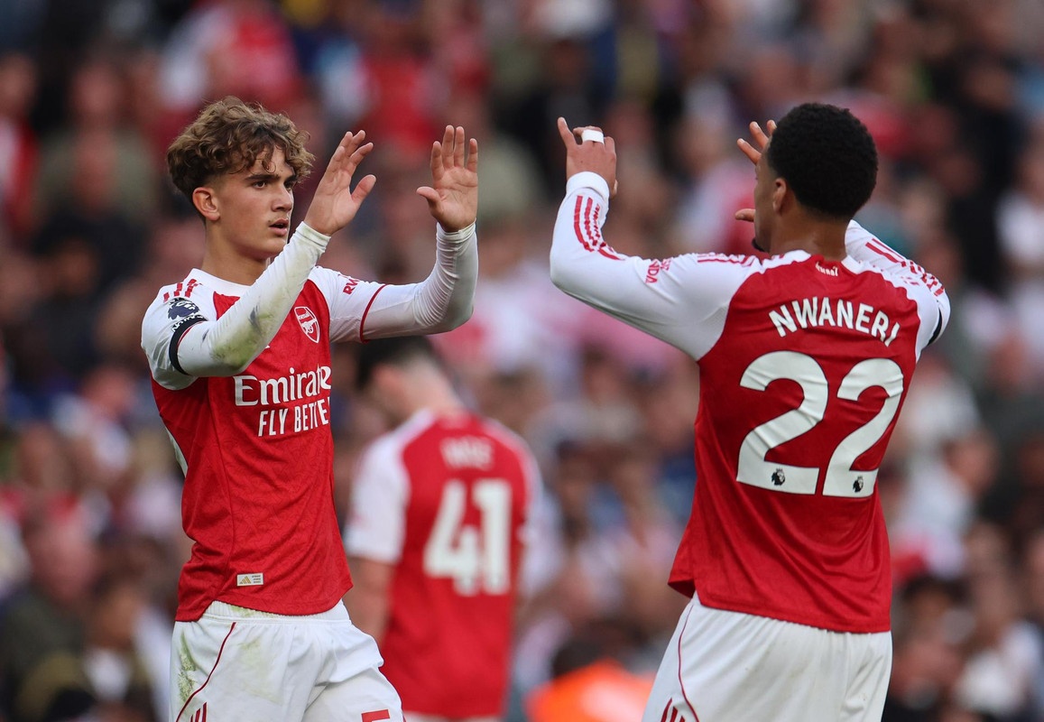 El Arsenal hace debutar al 2º más joven en la historia de la Premier
