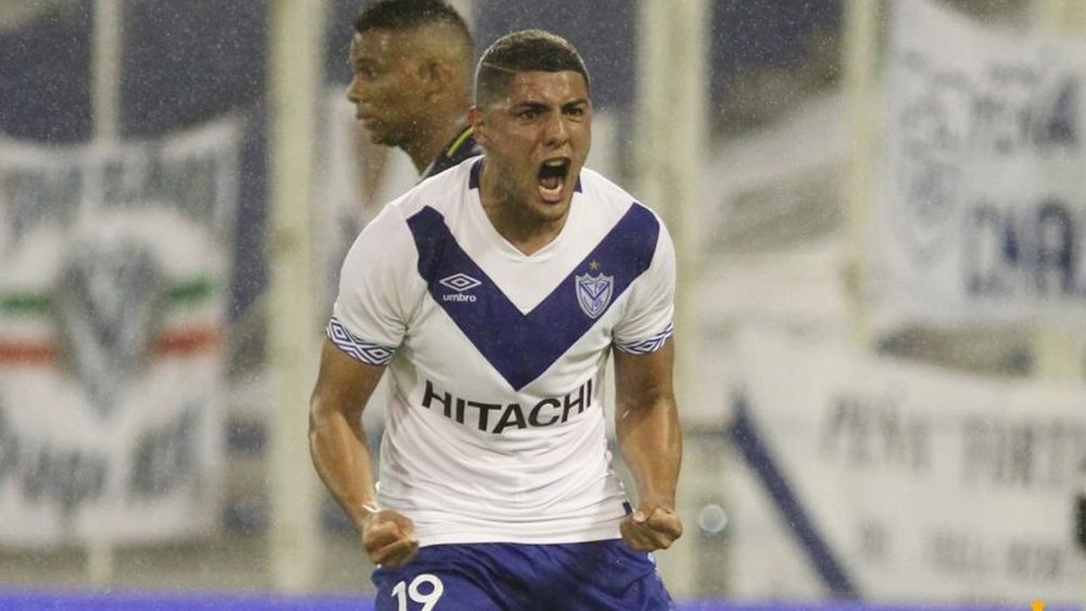 Maxi Romero es el actual máximo goleador de la Superliga. Captura
