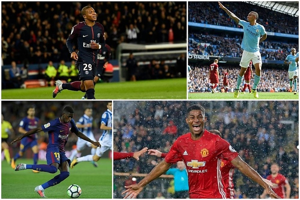 Mbappe, Jesus, Dembele and Rashford are among the 25 nominees. BeSoccer