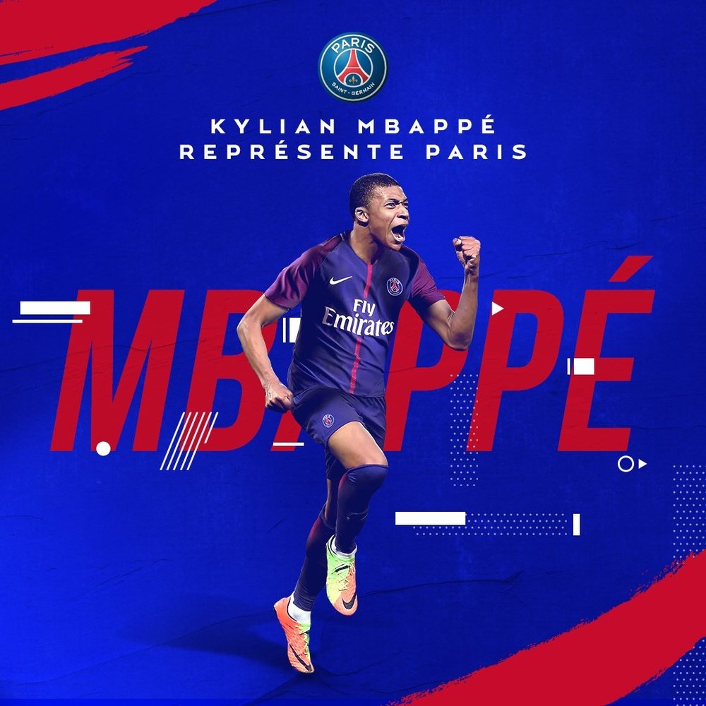 Mbappé rejoint le PSG. PSG