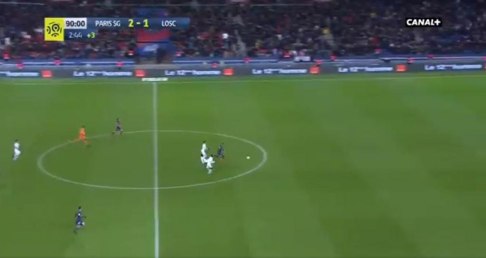 Mbappé a trompé Lille. AFP