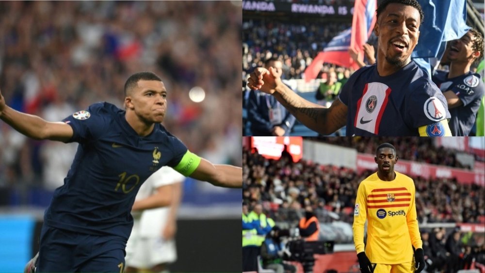 Mbappe leads stars entering the last year of their contracts. AFP