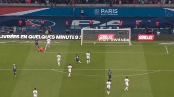 Mbappé hizo un doblete en apenas tres minutos. Captura/TwitchIbai