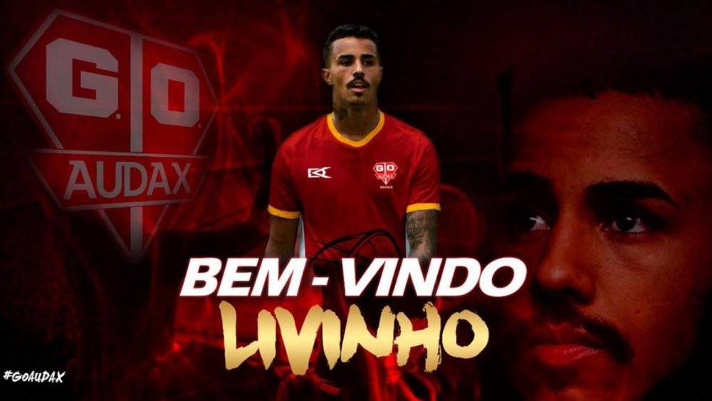 MC Livinho cancelou carreira no futebol antes de ser apresentado pelo Audax. AudaxOsasco
