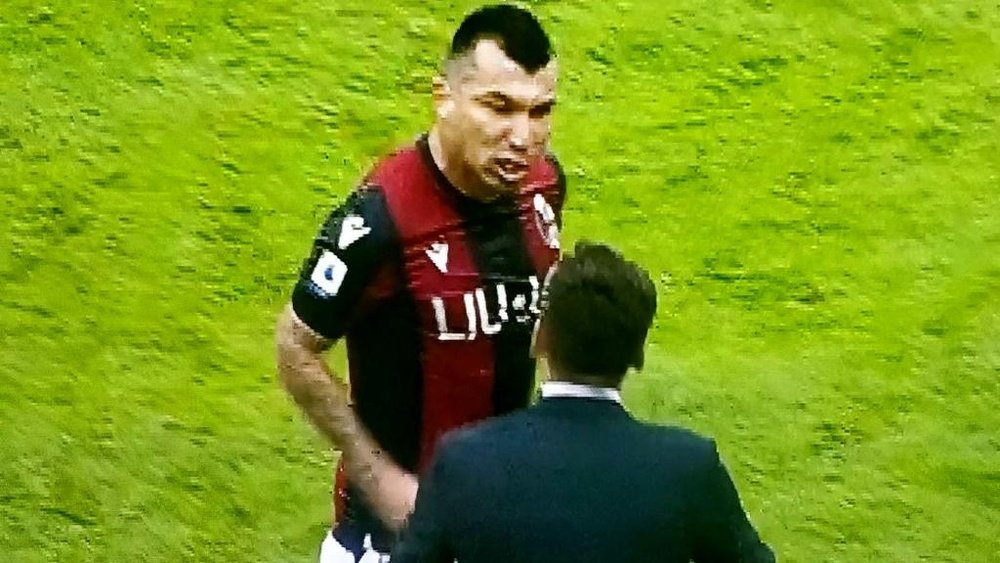 Explosivo Medel. Captura/SkySport