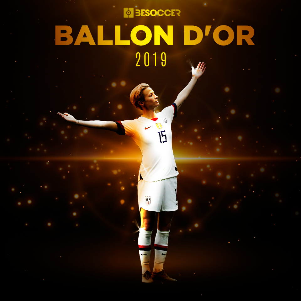 Megan Rapinoe, Ballon d'Or féminin 2019