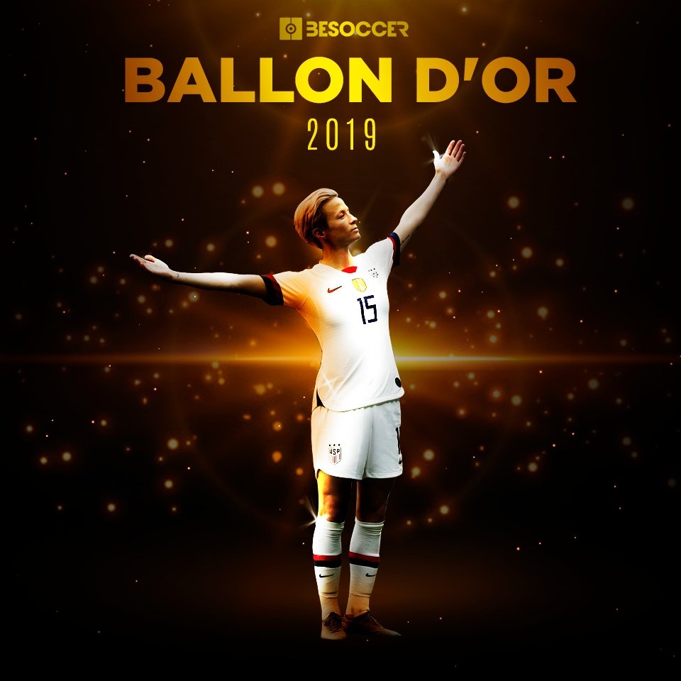 Megan Rapinoe Ballon Dor Féminin 2019 