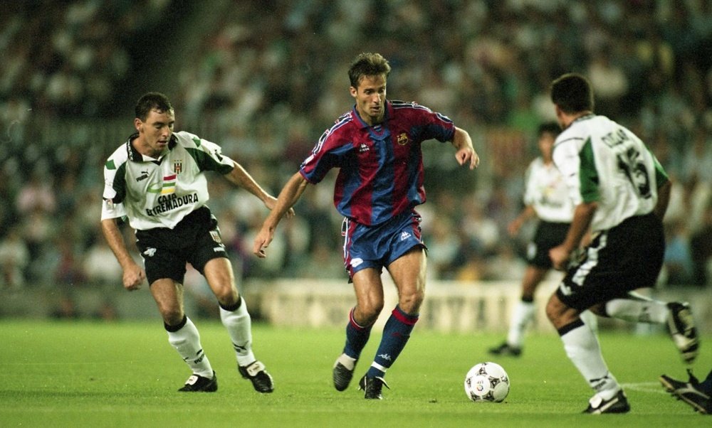 El Mérida estuvo en Primera en los años 90 con Fouto de Presidente. FCBarcelona