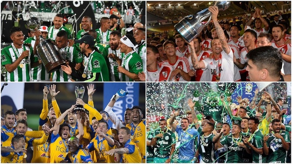 Les meilleures équipes d'Amérique du Sud de l'année 2016. Besoccer